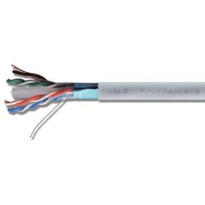 Кабель витая пара U/UTP кат.5E 1х2х24AWG solid CU PVC сер. (м) Rexant 01-0002