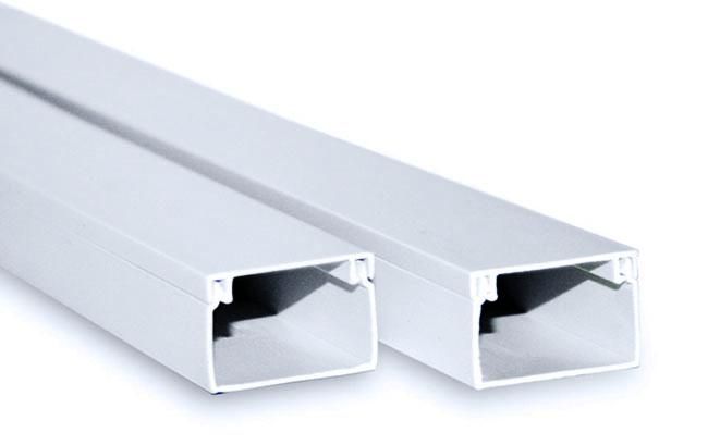 Кабель-канал 15х10 L2000 с двойным замком бел. Э-Пласт 350376N